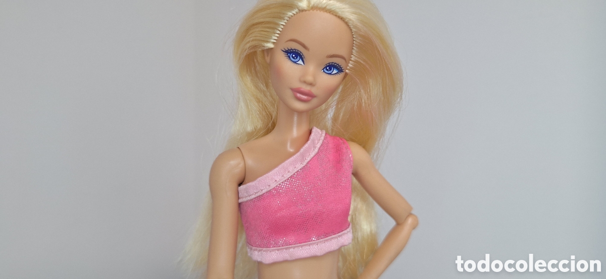 Barbie y Ken: top barbie a&ntilde;os 90 deste&ntilde;ido