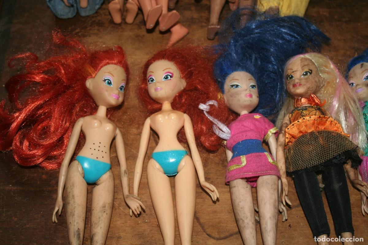 Barbie y Ken: lote de mu&ntilde;ecas winx 5