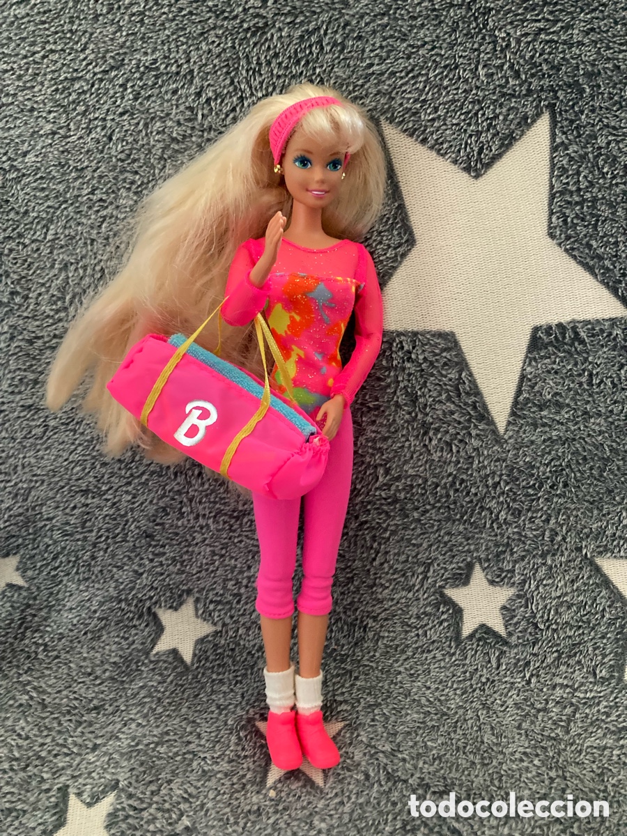 Barbie y Ken: Mu&ntilde;eca Barbie Gimnasta a&ntilde;os 90