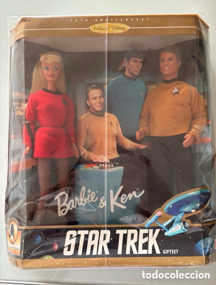 Barbie y Ken: Barbie y ken Star Trek edici&oacute;n coleccionista
