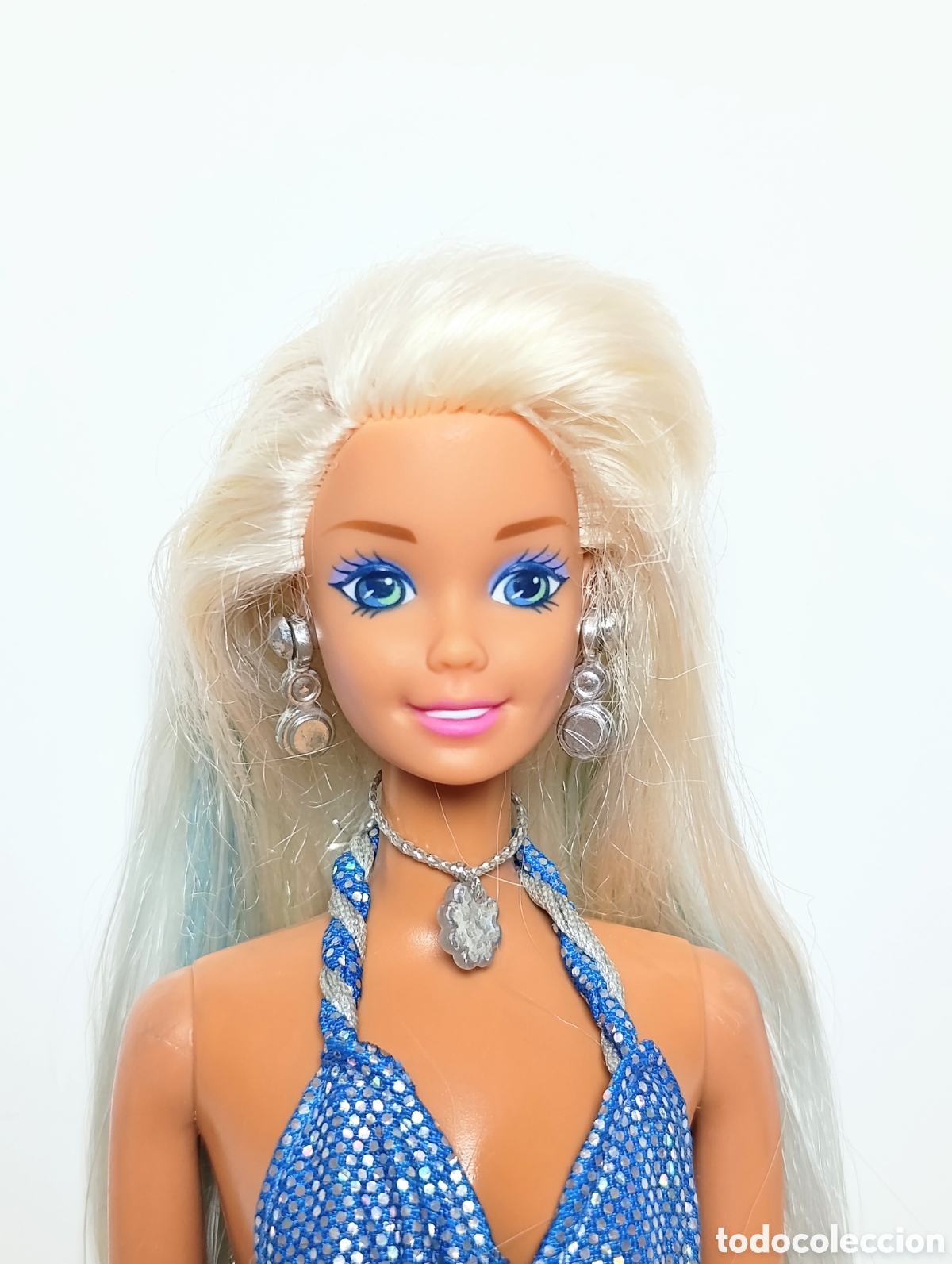 Barbie y Ken: Mu&ntilde;eca barbie sparkle beach - Foto 3
