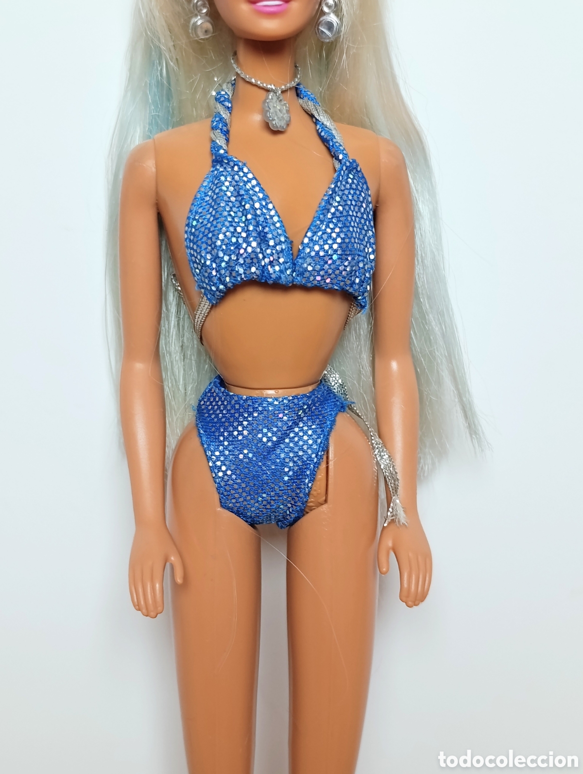 Barbie y Ken: Mu&ntilde;eca barbie sparkle beach - Foto 4