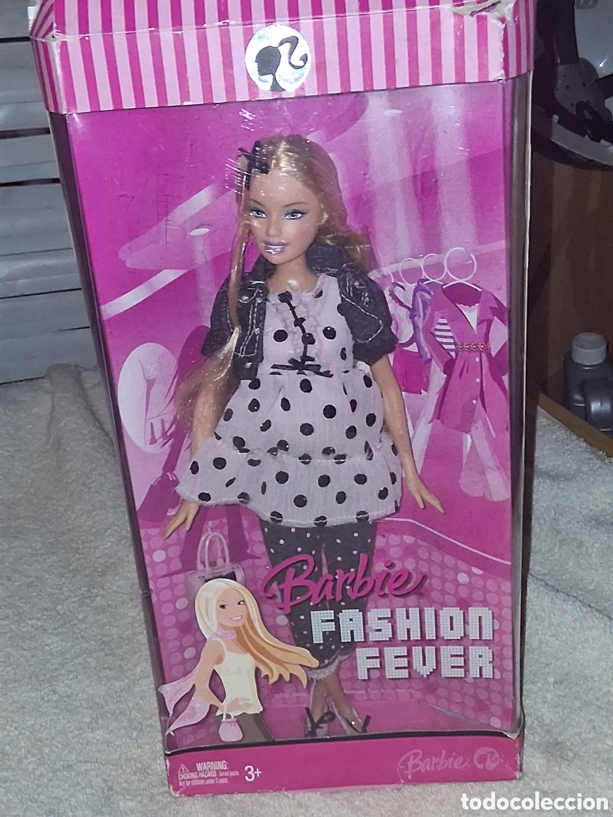 Barbie y Ken: 2007 Fashion Fever Barbie Never Removed from Box
