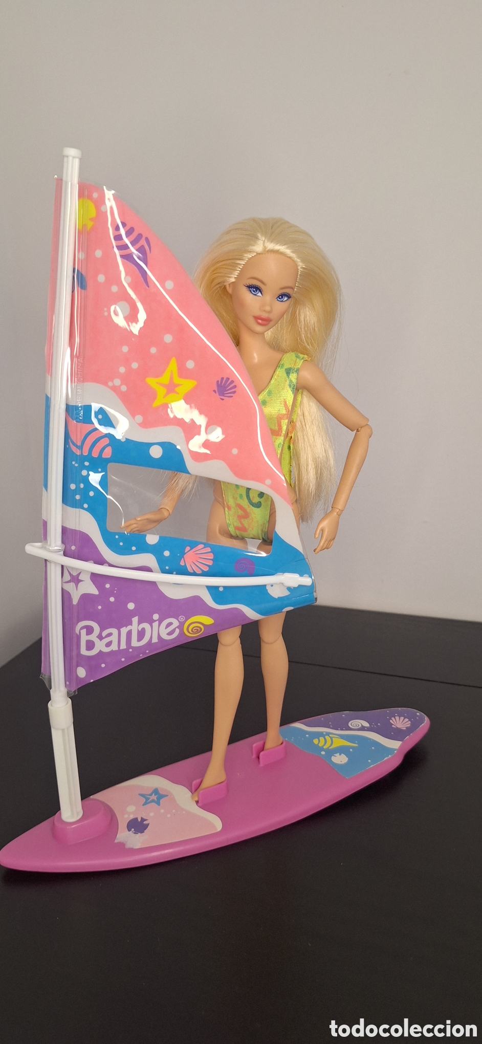 Barbie y Ken: Tabla de vela Barbie a&ntilde;os 90