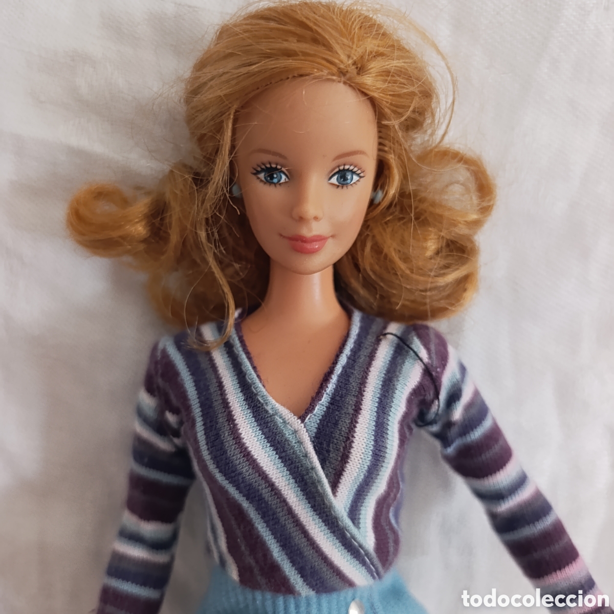 Barbie y Ken: Barbie Corduroy Cool Mattel &bull; Molde Rostro Shani 1991 Dise&ntilde;ador