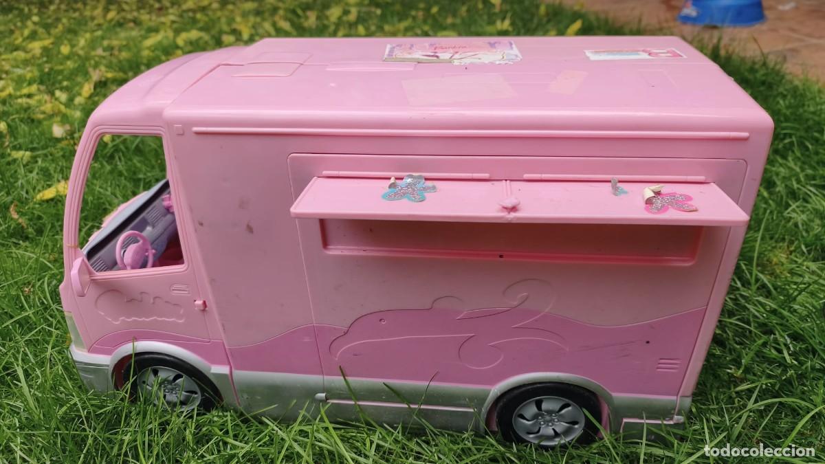 Barbie y Ken: antigua autocaravana barbi mattel
