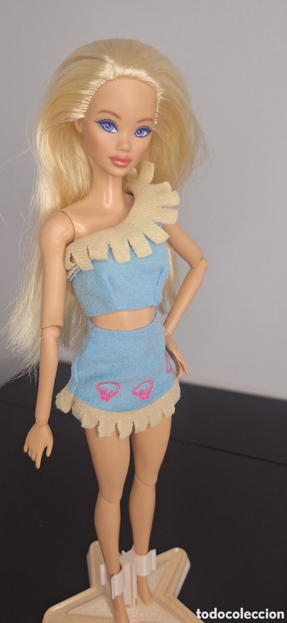 Barbie y Ken: conjunto blister pocahontas a&ntilde;os 90