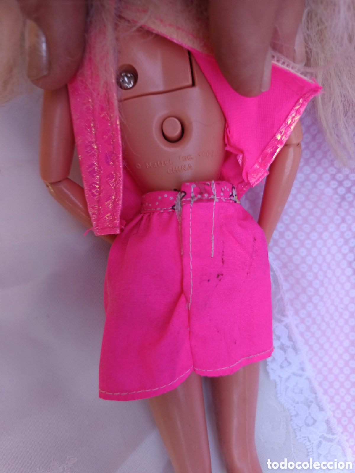 Barbie y Ken: Barbie mu&ntilde;eca conjunto rosa y mecanismo - Foto 5