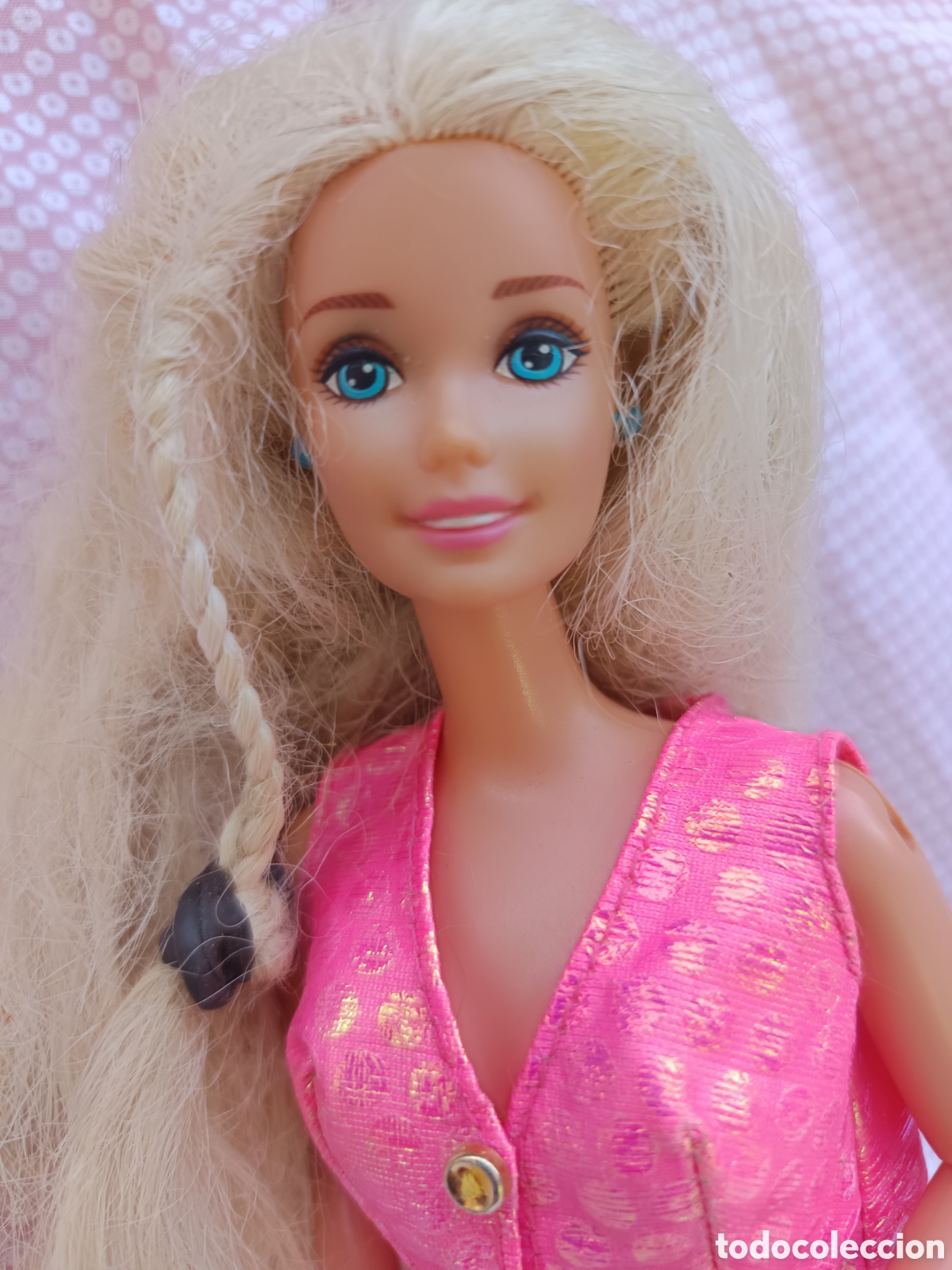 Barbie und Ken: Barbie mu&ntilde;eca conjunto rosa y mecanismo