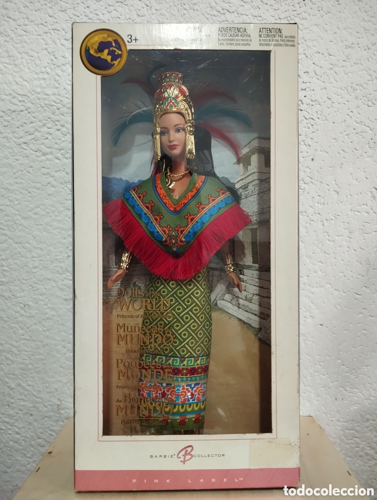 Barbie y Ken: Princesa AZTECA Barbie de colecci&oacute;n - Foto 2