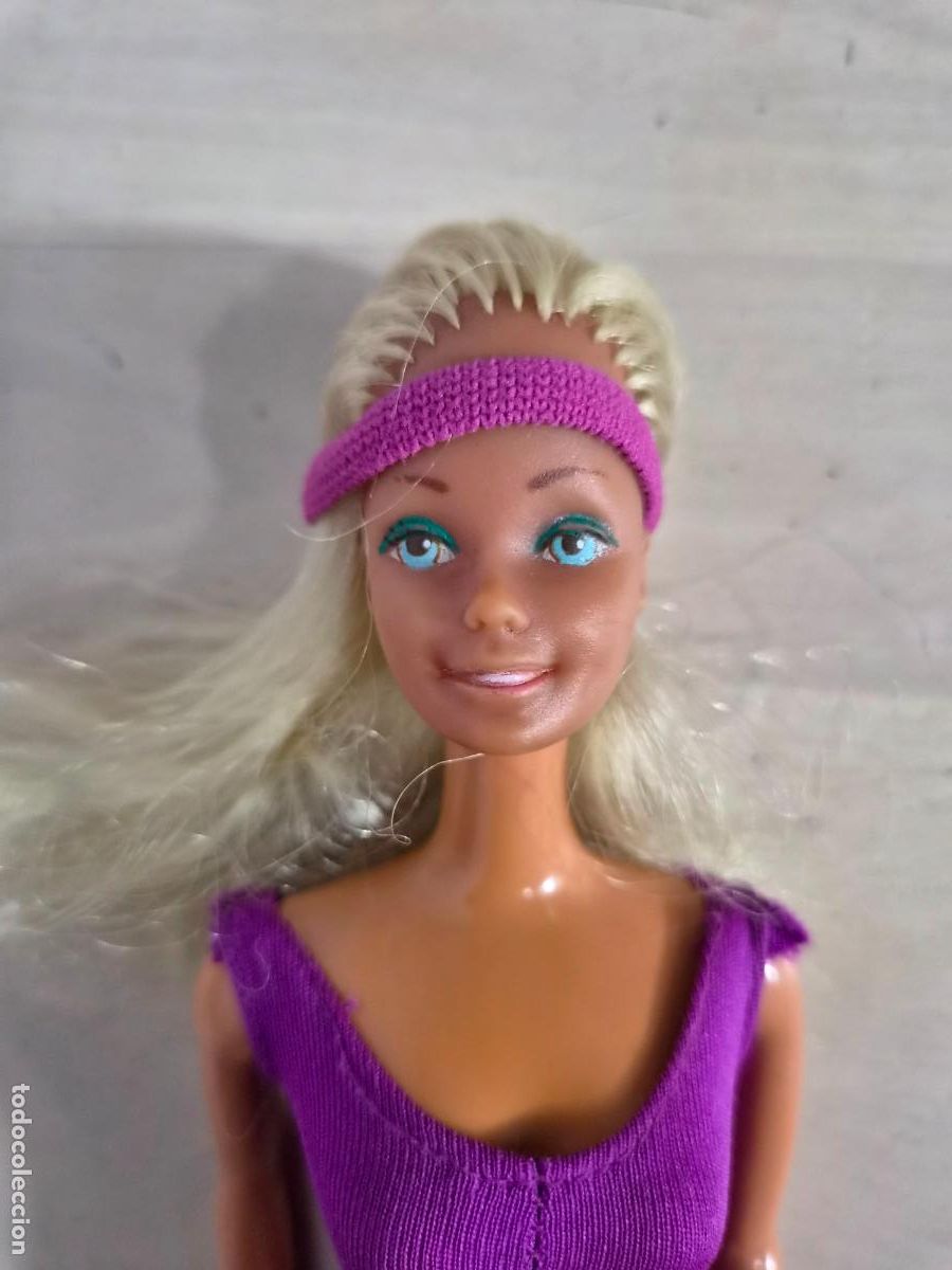 Barbie y Ken: barbie super dance spain congost 1984 con defecto