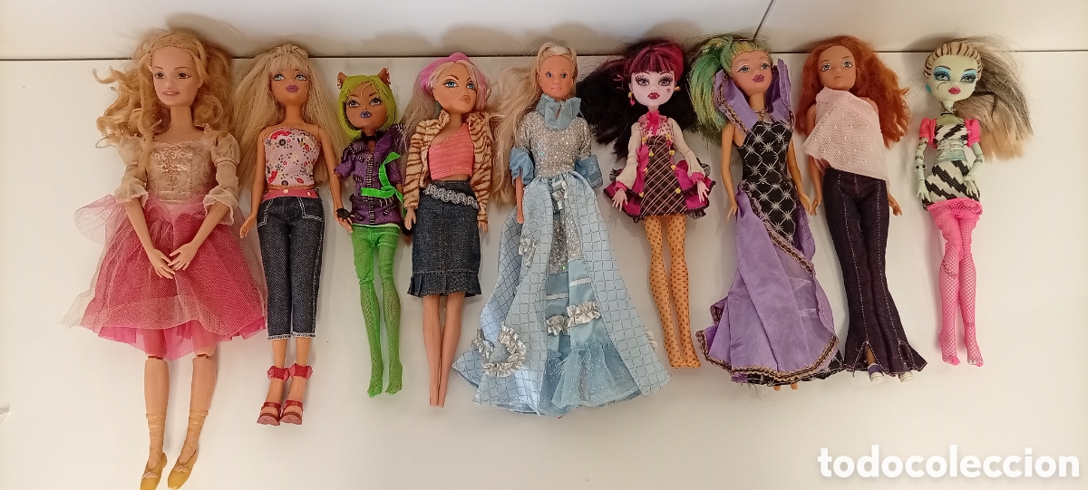 Barbie y Ken: MU&Ntilde;ECAS BARBI Y MONSTER HIGH 25&euro; CADA UNA ANTIGUA