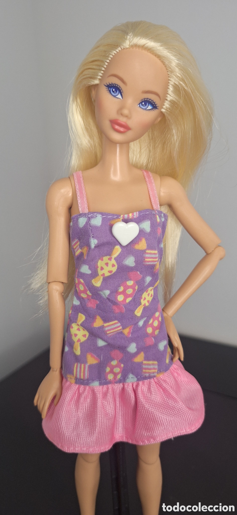 Barbie y Ken: vestido blister barbie a&ntilde;os 90