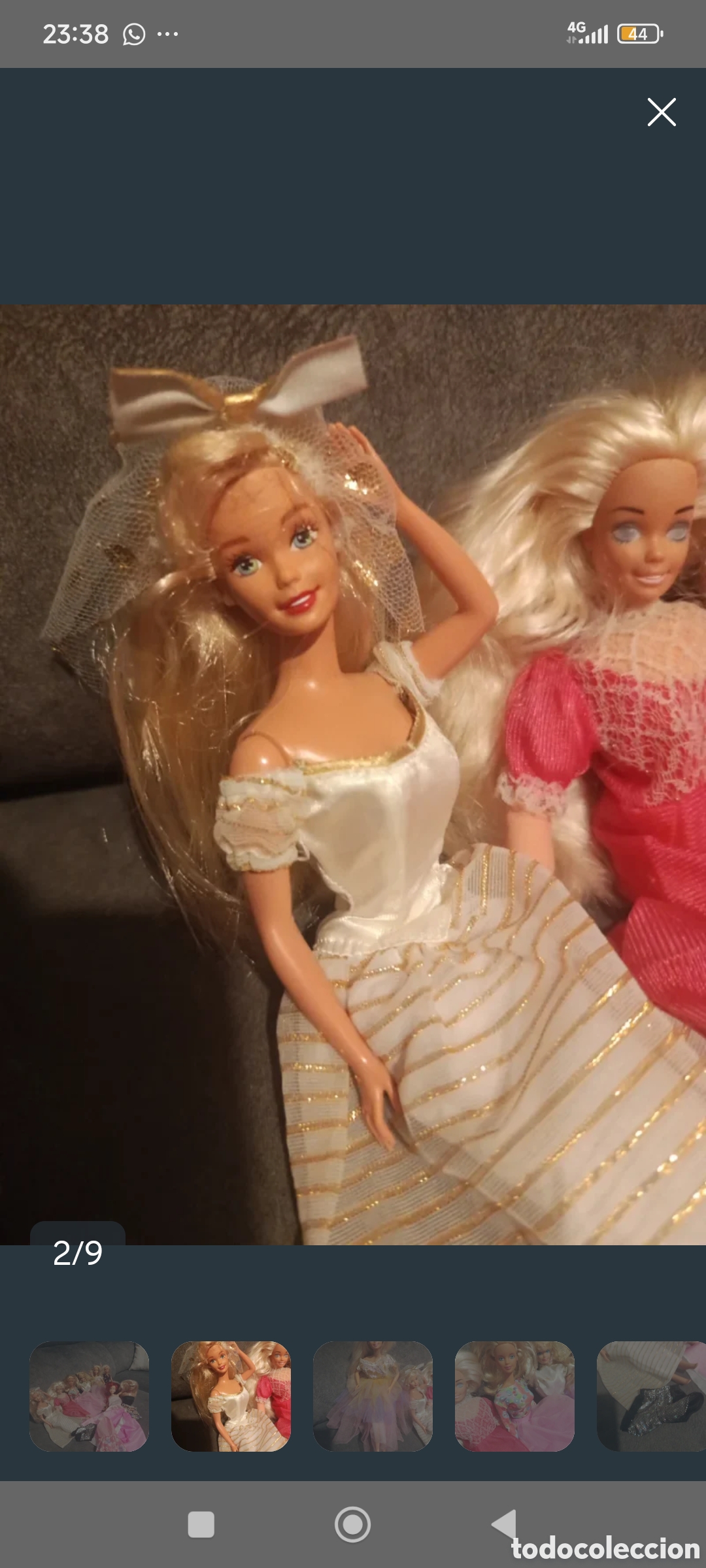 Barbie y Ken: Lote de Barbies y vestidos vintage. - Foto 2