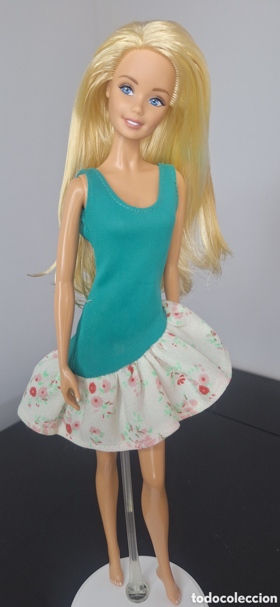 Barbie y Ken: Vestido Barbie spain modelo turquesa