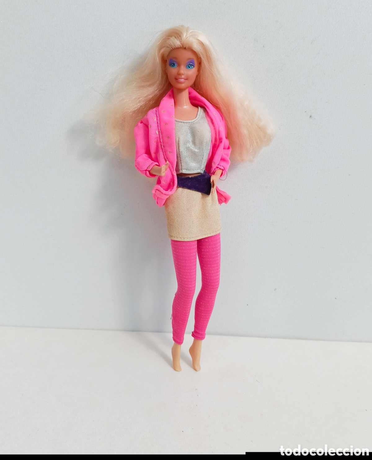 Barbie y Ken: Barbie and the Rockers 1986 Spain a&ntilde;os 80 rockera DEFECTUOSA