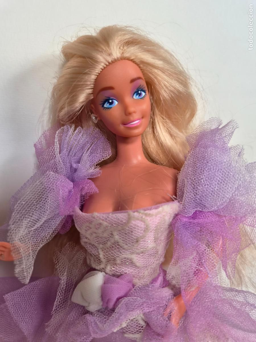 Barbie y Ken: barbie romantica mattel spain congost garden party 1988