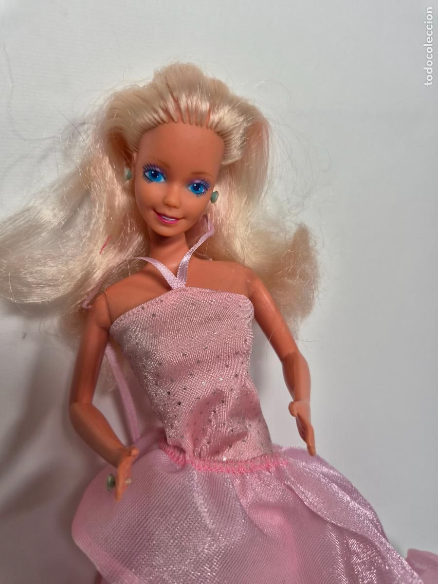 Barbie y Ken: barbie spain party pink 1987 congost fantasia en rosa