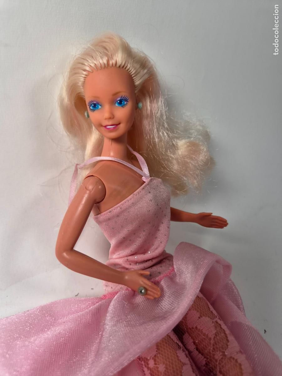 Barbie y Ken: barbie spain party pink 1987 congost fantasia en rosa