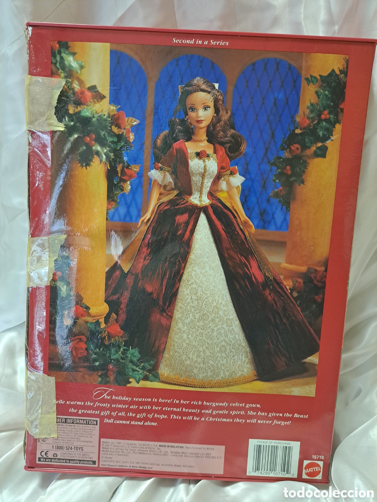 Barbie y Ken: DISNEY BELLA NAVIDAD MATTEL - Foto 4