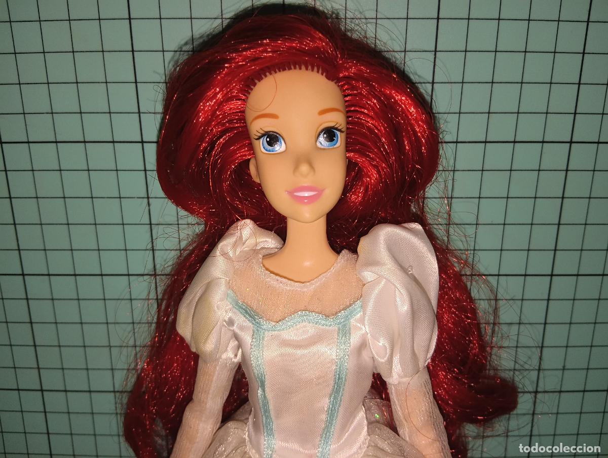 Barbie y Ken: Mu&ntilde;eca Barbie Ariel novia Disney store
