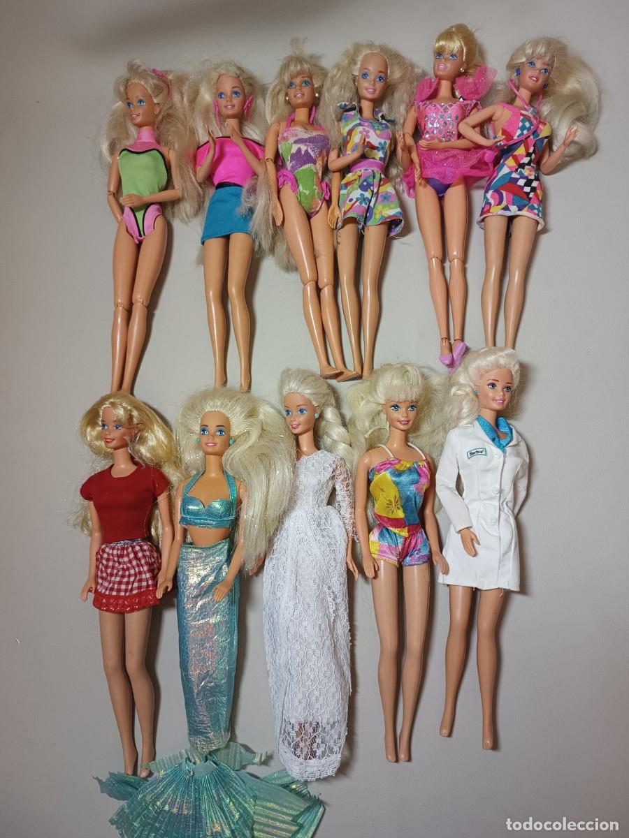 Barbie y Ken: Lote de 44 barbies de los a&ntilde;os 90 - Foto 4