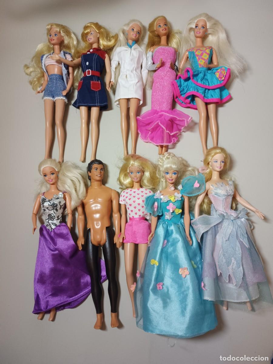 Barbie y Ken: Lote de 44 barbies de los a&ntilde;os 90 - Foto 7