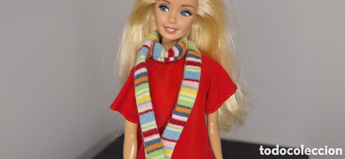 Barbie y Ken: bufanda barbie a&ntilde;os 90