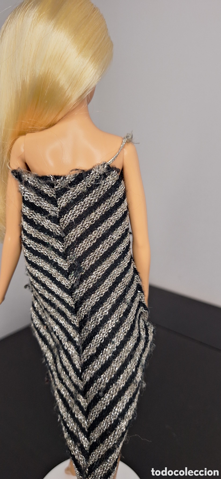 Barbie y Ken: parte superior conjunto Plata barbie congost - Foto 2