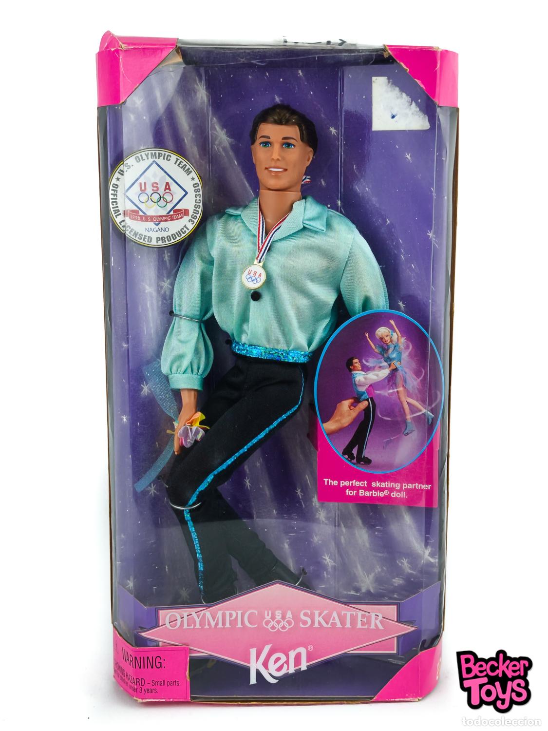Barbie et Ken: Ken Olympic Skater de 1997 - Mattel
