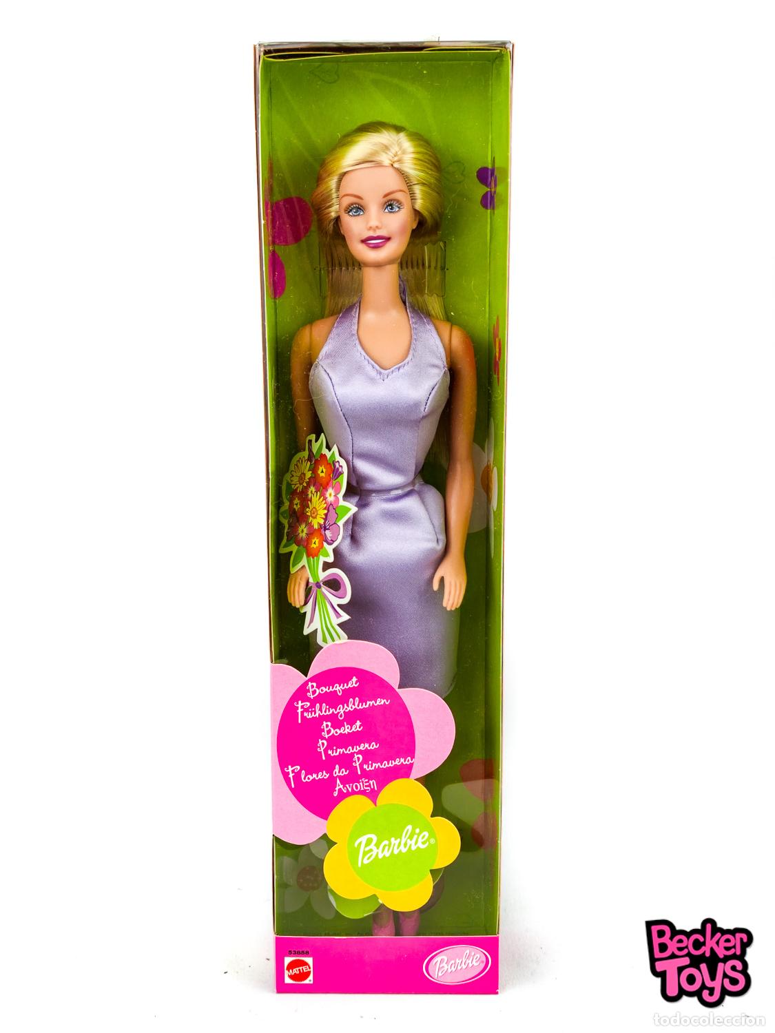 Barbie y Ken: Barbie Bouquet Primavera 2001 - Lila - Mattel