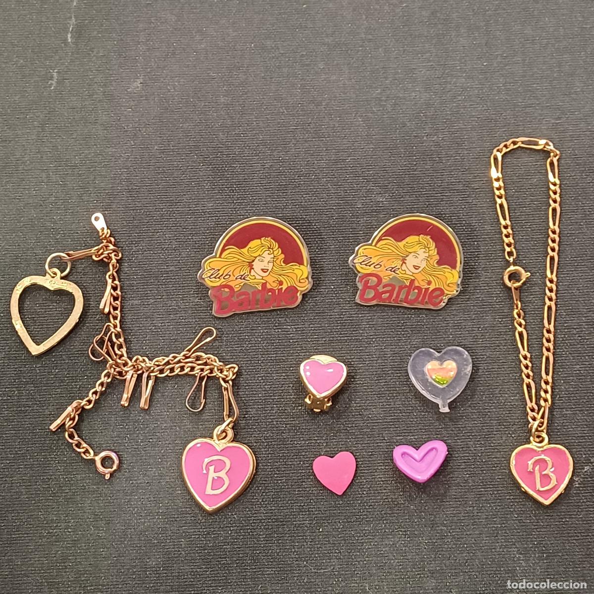 Barbie e Ken: BARBIE COMPLEMENTOS NI&Ntilde;A/PENDIENTE-PULSERA-PINS.