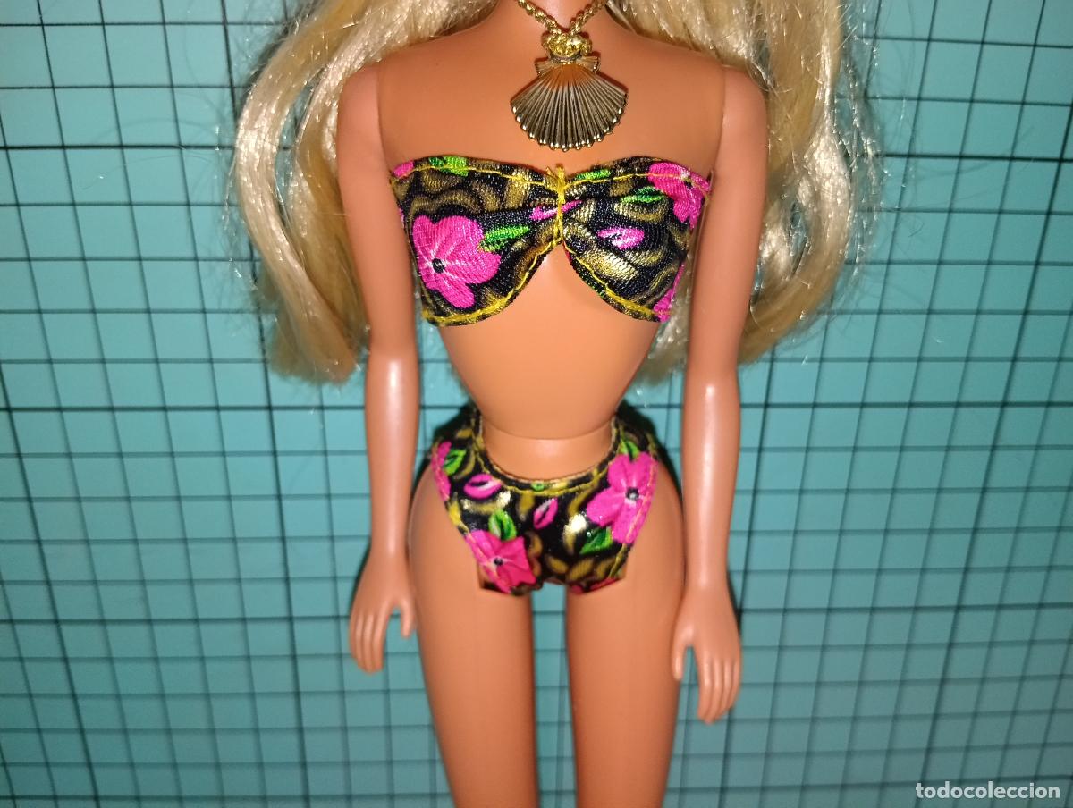 Barbie y Ken: Mu&ntilde;eca Barbie Tropical splash - Foto 5