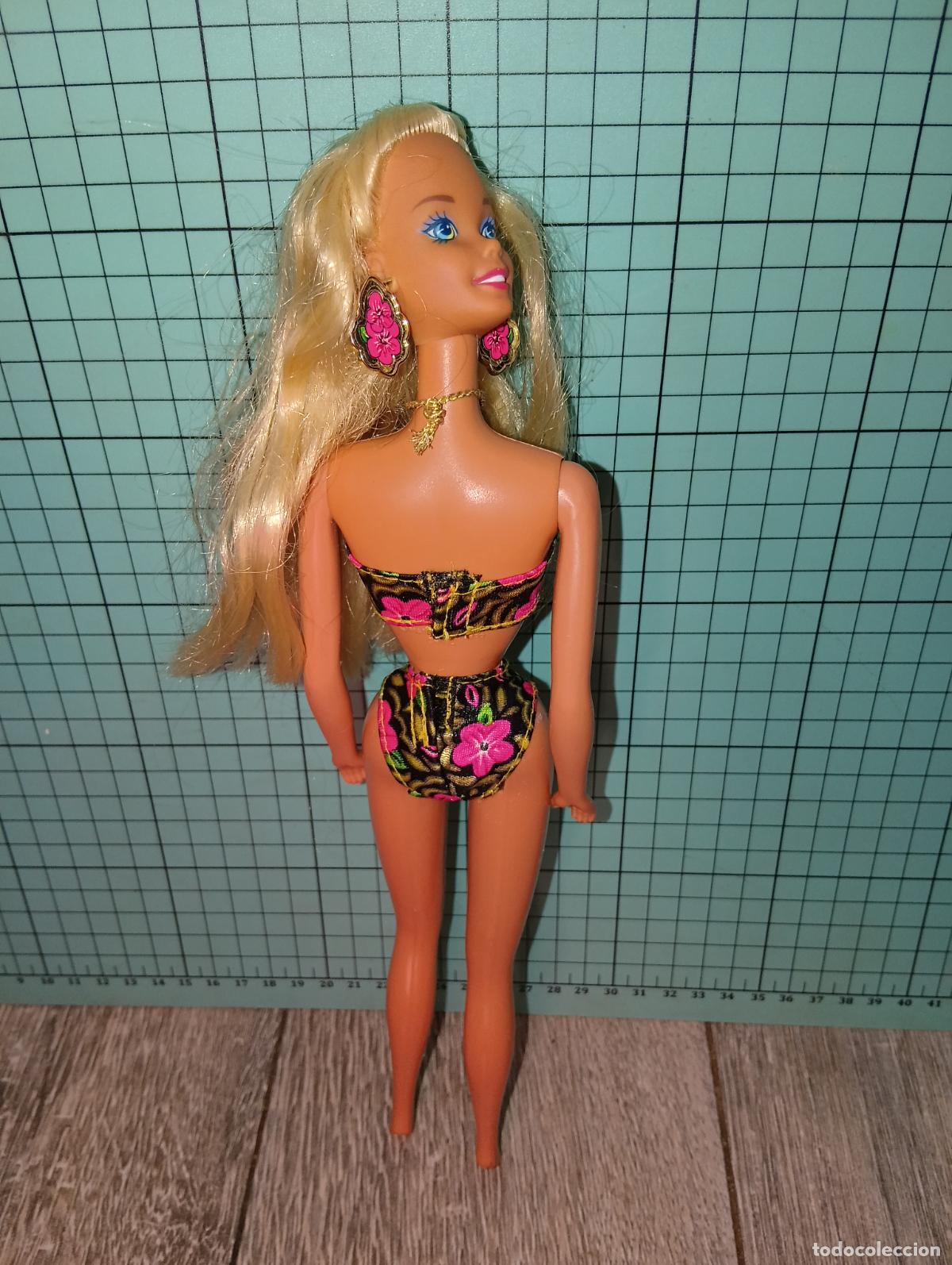 Barbie y Ken: Mu&ntilde;eca Barbie Tropical splash - Foto 9