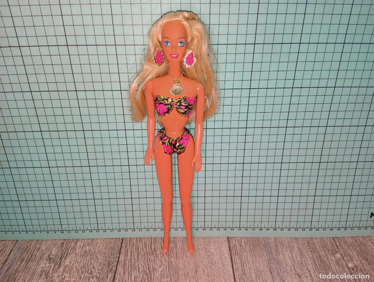 Barbie y Ken: Mu&ntilde;eca Barbie Tropical splash - Foto 11
