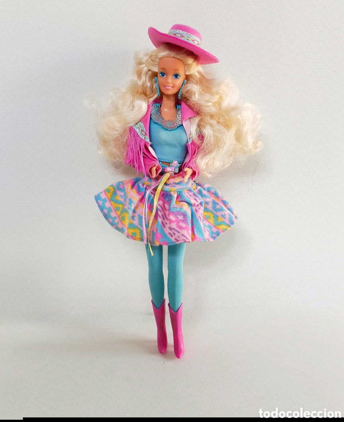 Barbie y Ken: Barbie Western Fun 1989 a&ntilde;os 80 vaquera cowboy