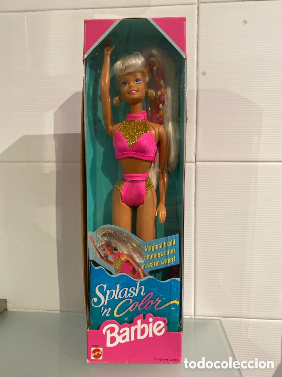 Barbie y Ken: Barbie Splash&rsquo;n Color 1996 NRFB