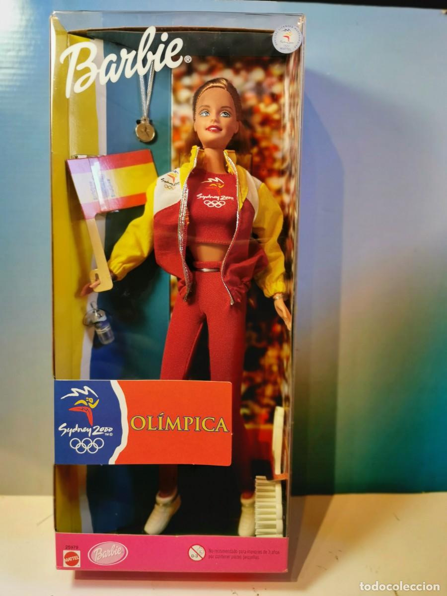 Barbie y Ken: BARBIE OLIMPICA SYDNEY 2000 COLECCI&Oacute;N MATTEL DEL A&Ntilde;O 1999 NUEVA EN CAJA