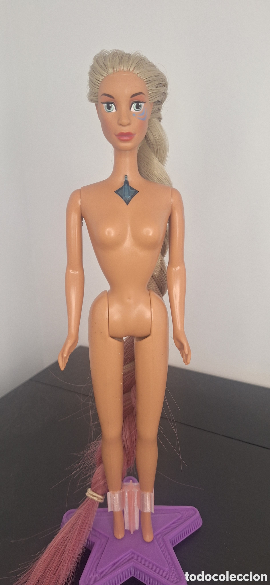 Barbie y Ken: Barbie pelicula Atlantis pelo replantado