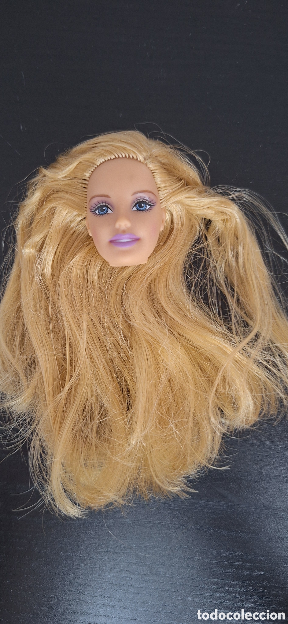 Barbie y Ken: cabeza barbie magic jewel 2000s