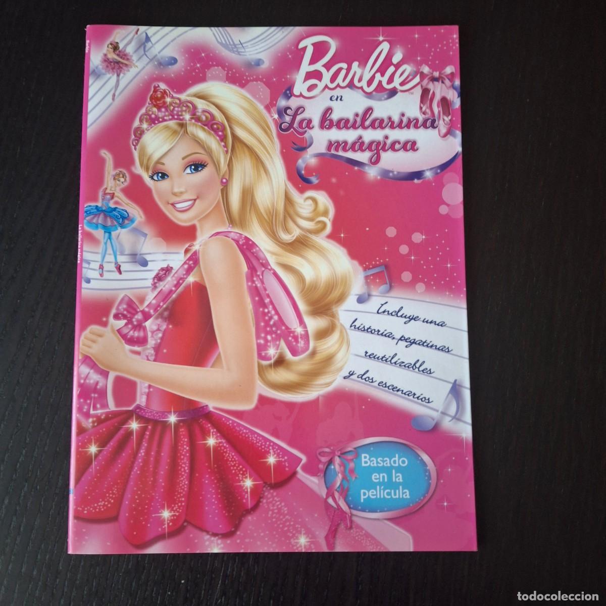 Barbie y Ken: BARBIE EN LA BAILARINA MAGICA - LIBRO CUENTO PEGATINAS - BASADO EN LA PELICULA - A&Ntilde;O 2013