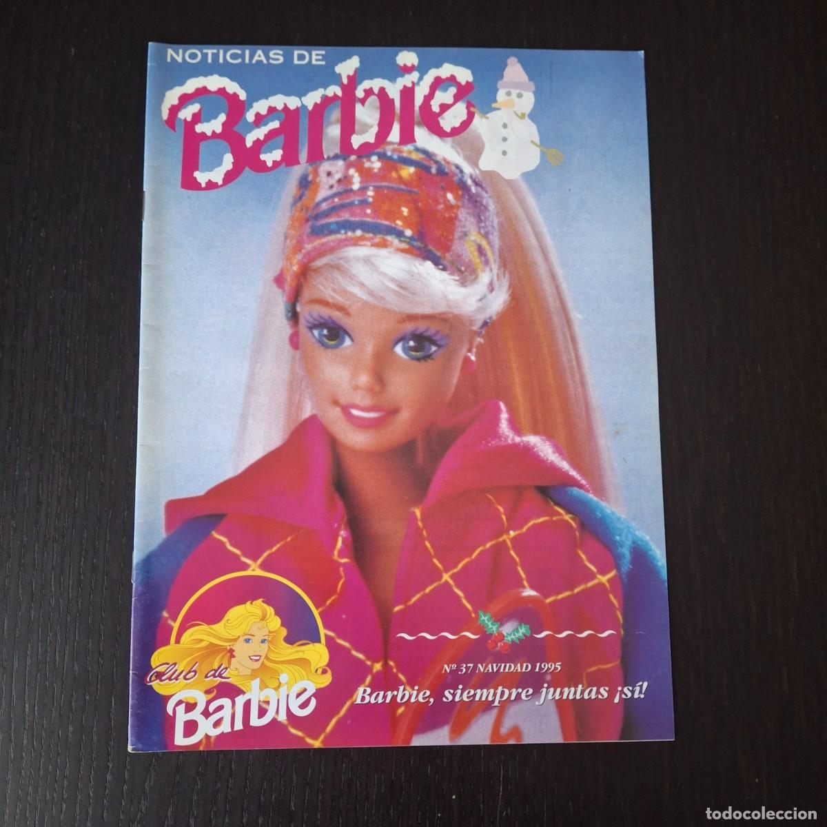 Barbie y Ken: NOTICIAS CLUB DE BARBIE N&ordm; 37 - NAVIDAD 1995 - REVISTA POSTER - SUPLEMENTO LAS AVENTURAS DE BARBIE