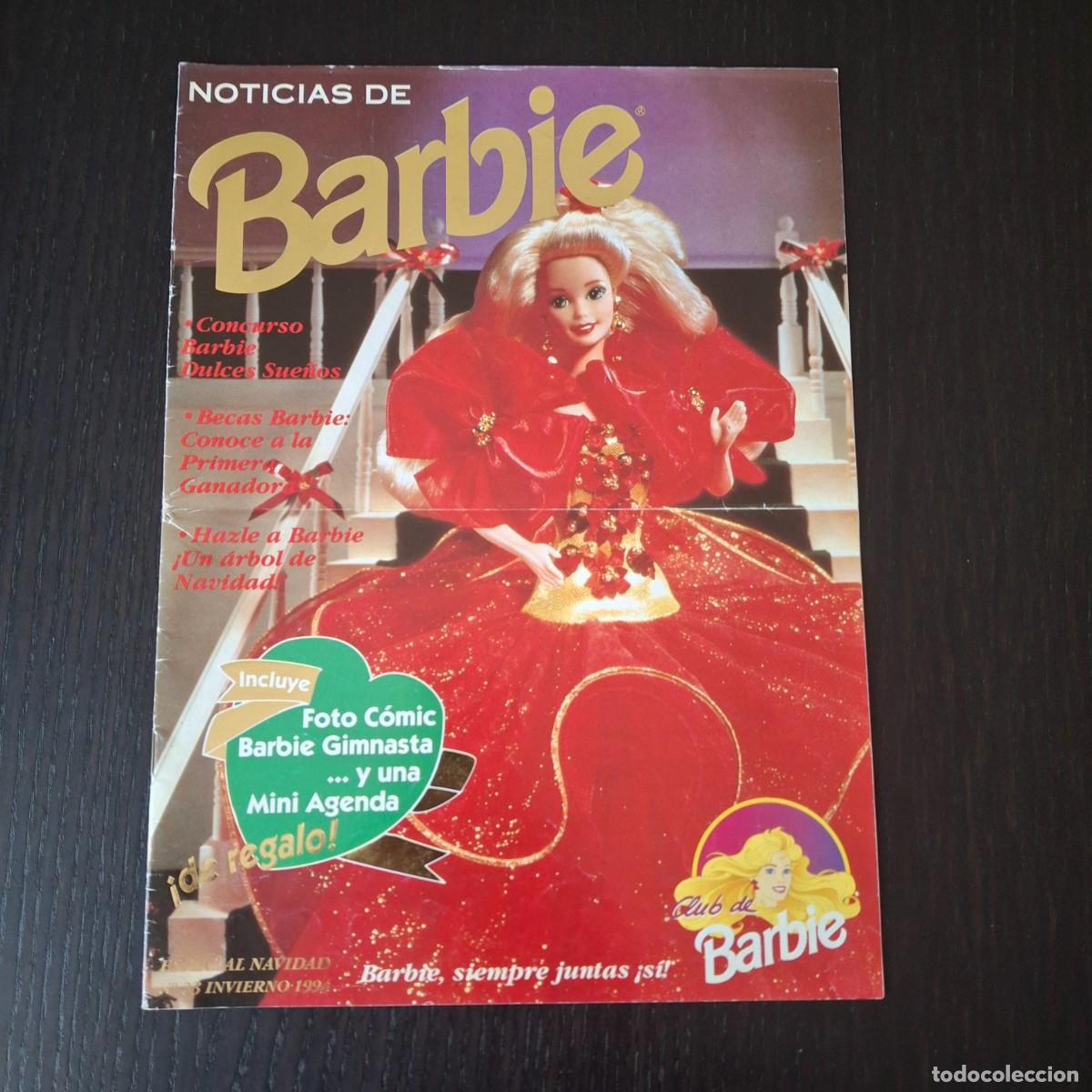 Barbie y Ken: NOTICIAS CLUB DE BARBIE N&ordm; 33 - INVIERNO 1994 ESPECIAL NAVIDAD - REVISTA POSTER - AVENTURAS