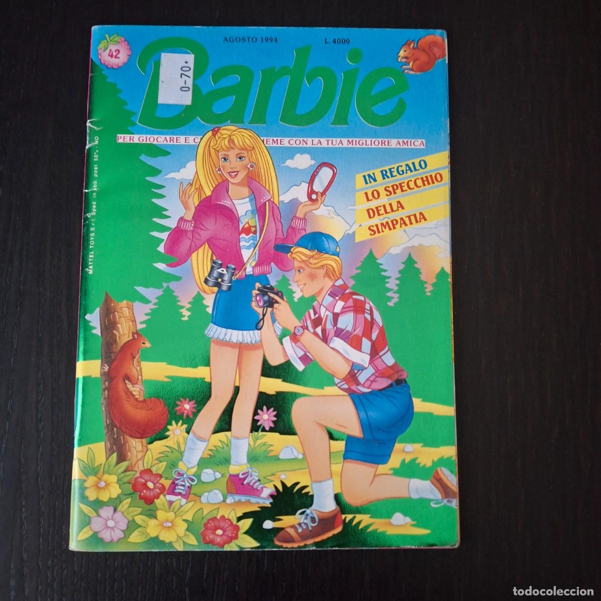 Barbie y Ken: BARBIE N&ordm; 42 AGOSTO 1994 - REVISTA ITALIANA ITALIA ITALIANO - HISTORIA PEGATINAS