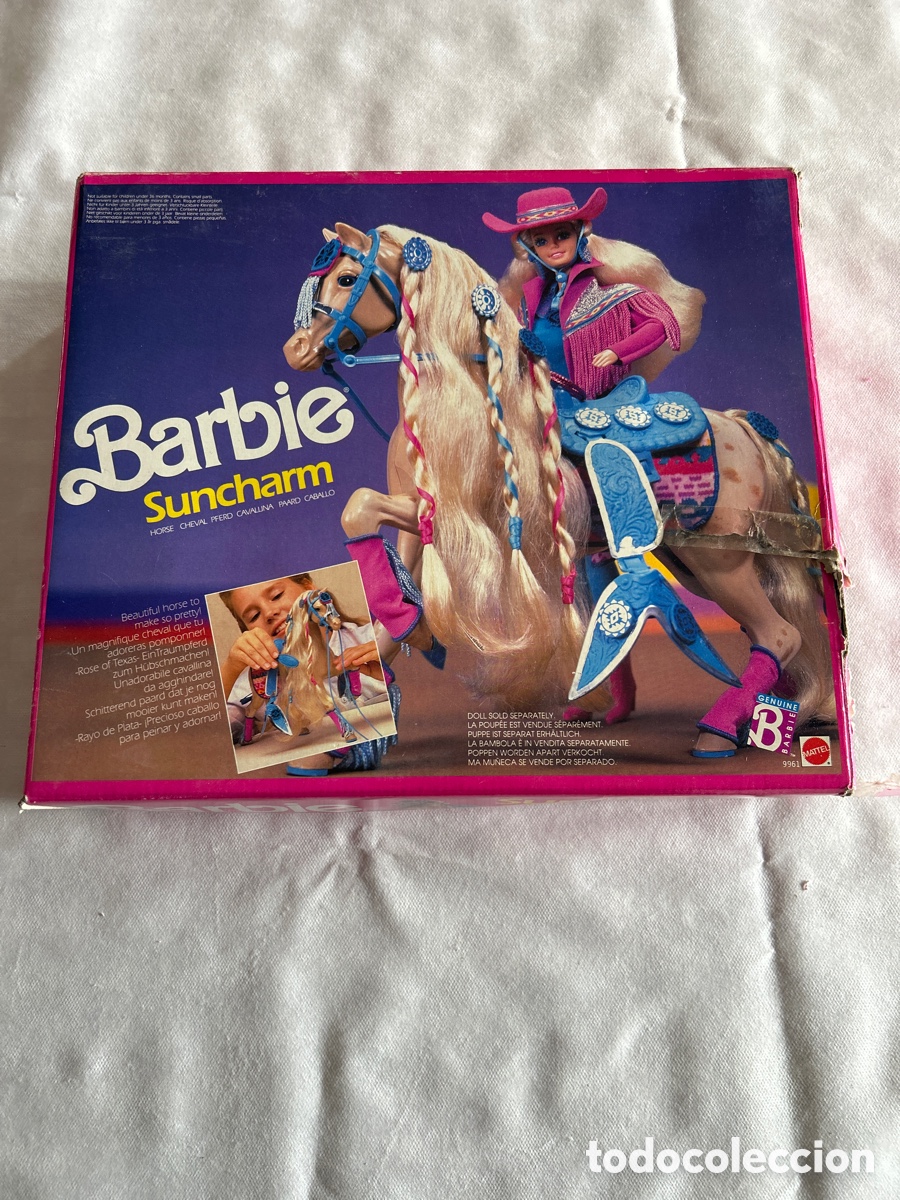Barbie y Ken: Precioso caballo Sun Runner (Suncharm) de Barbei.1989