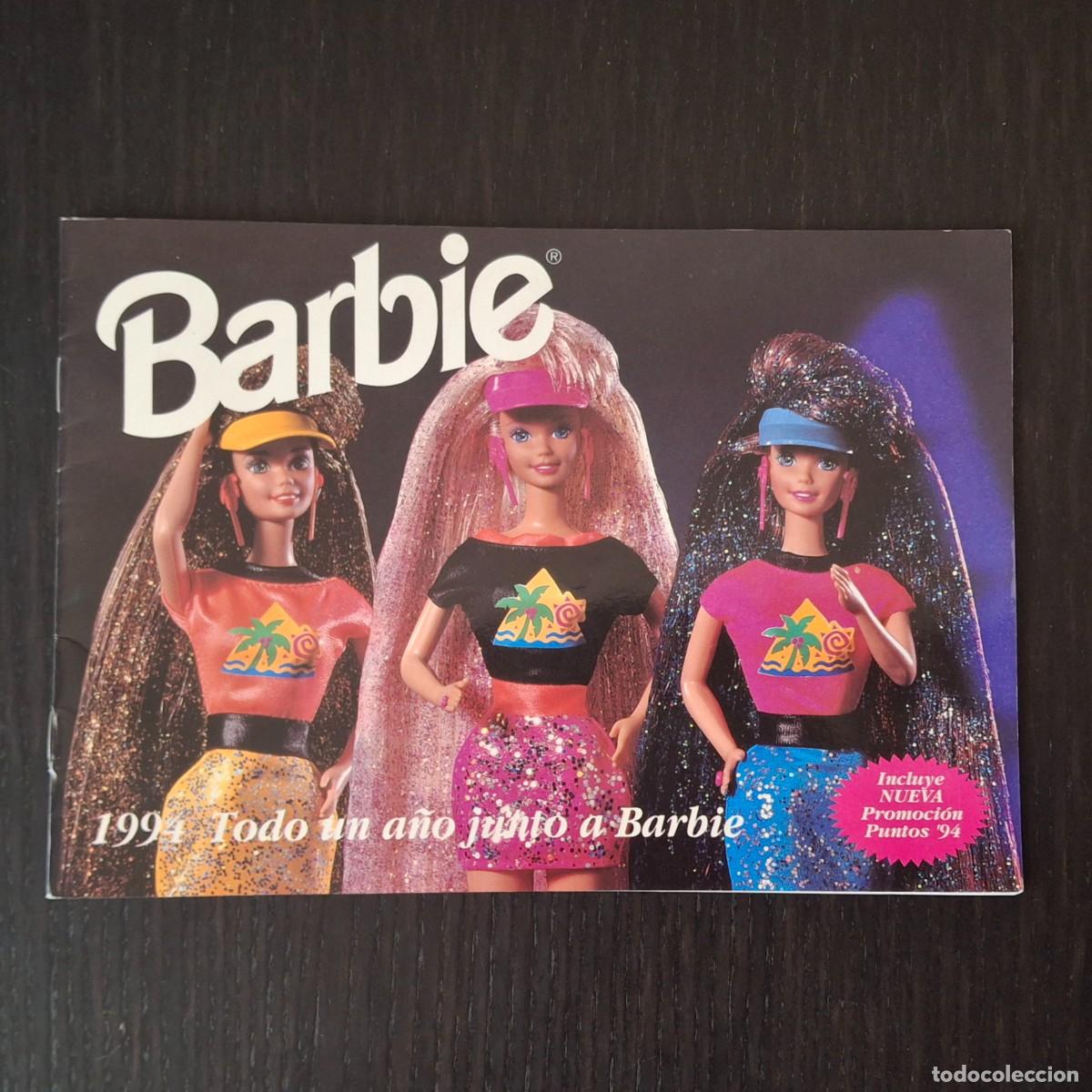 Barbie y Ken: BARBIE CATALOGO CLUB BARBIE 1994 PROMOCION PUNTOS &acute;94 REGALOS CON PEGATINAS