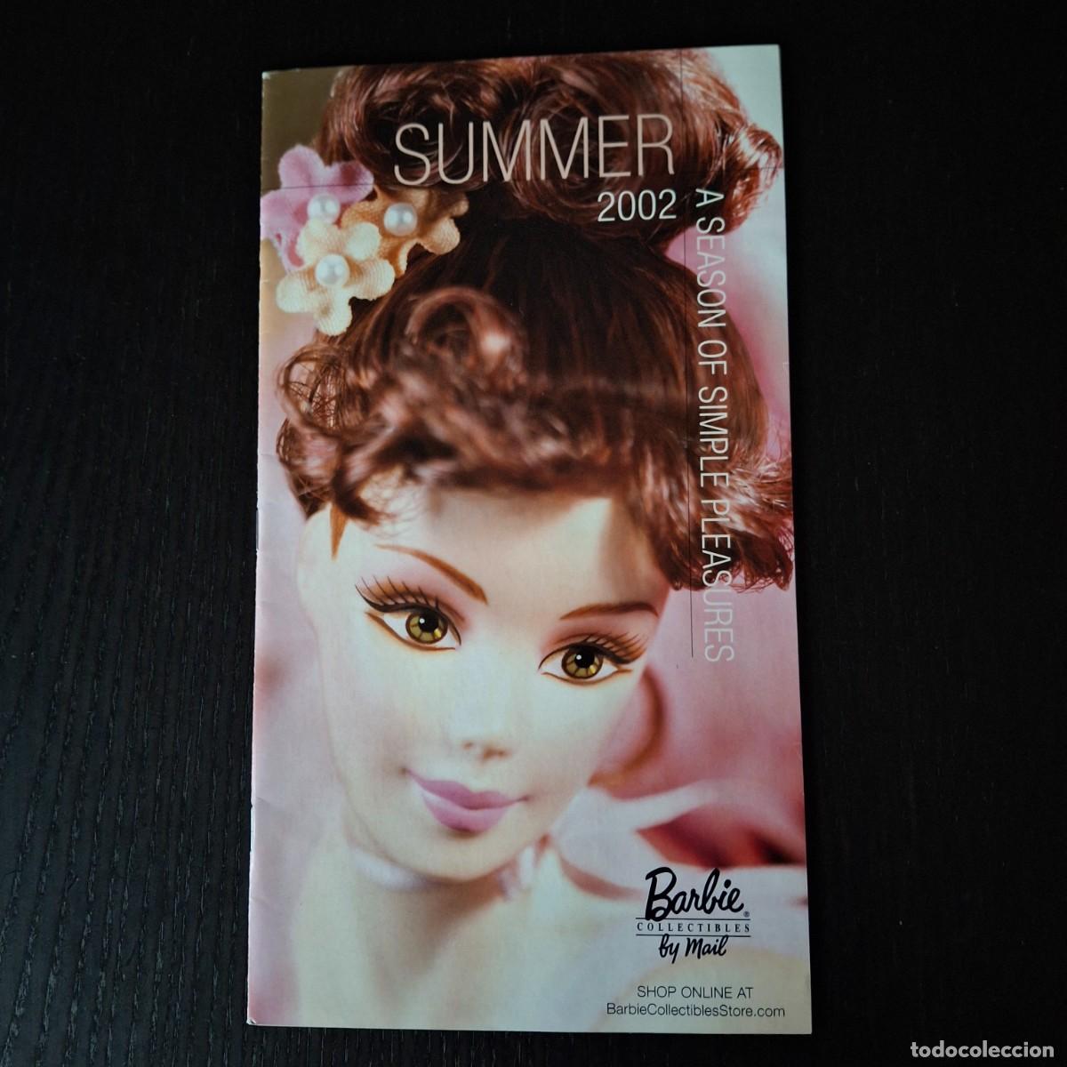 Barbie y Ken: BARBIE COLLECTIBLES BY MAIL - SUMMER 2002 - CATALOGO COLLECTOR - FABERGE COCA COLA MARYLIN MONROE