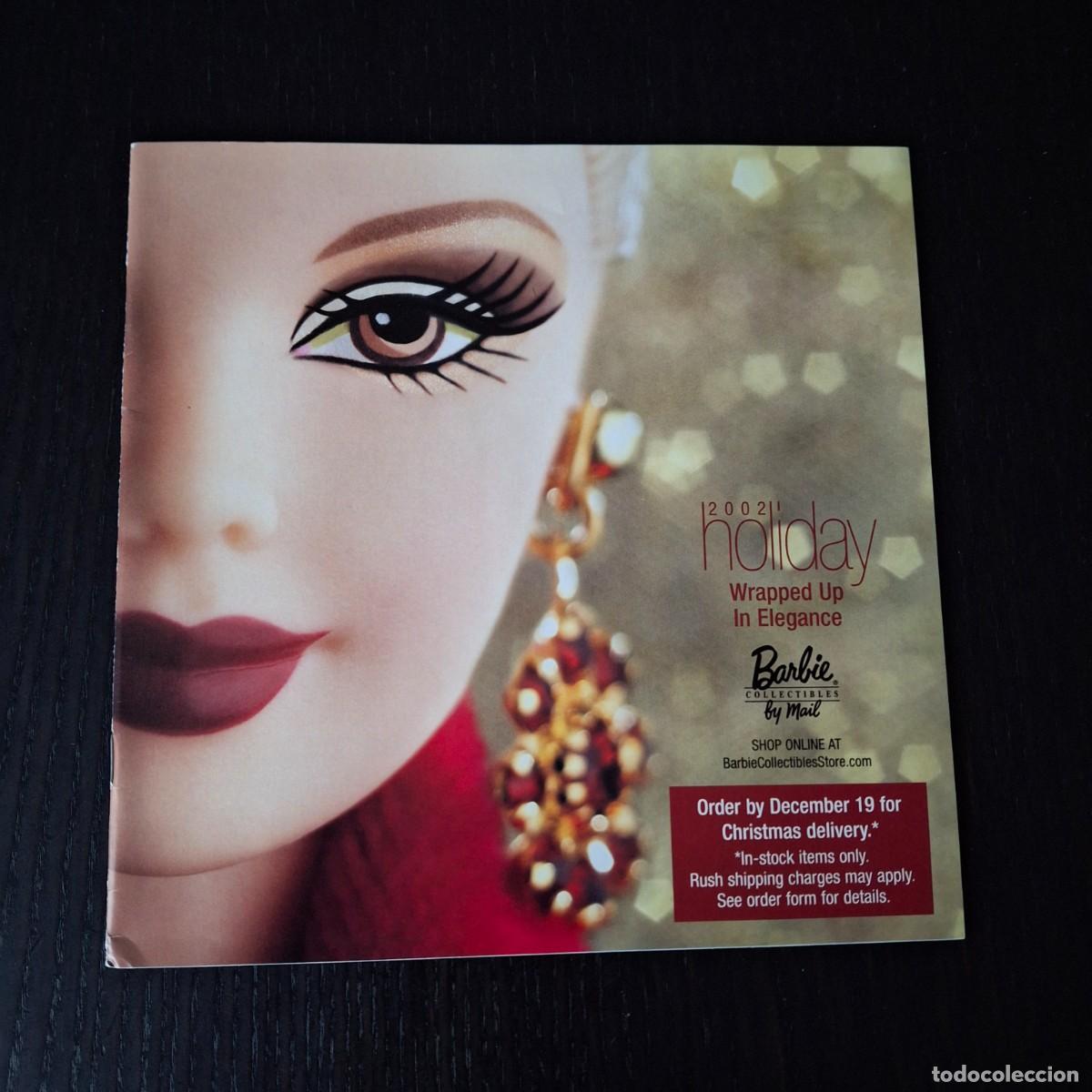 Barbie y Ken: BARBIE COLLECTIBLES BY MAIL - HOLIDAY 2002 - CATALOGO COLLECTOR - FABERGE MARYLIN JAMES BOND