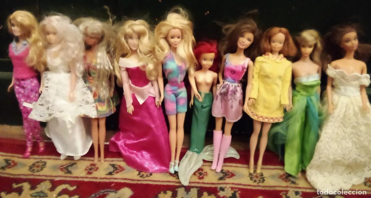 Barbie y Ken: lote de 10 barbies &rdquo; variedad &rdquo; - Foto 1