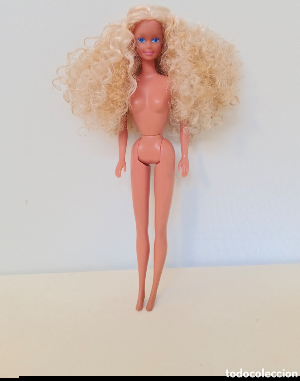 Barbie y Ken: Barbie Hawai Island Fun Spain 1988 desnuda, pelo rizado Congost Hawaii a&ntilde;os 80